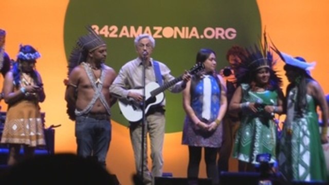 Caetano Veloso se rodea de grandes de la música en defensa de la naturaleza