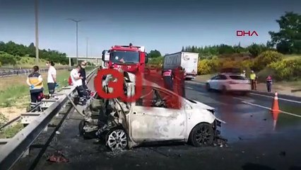 Tekirdağ'da korkunç kaza! 5 kişi hayatını kaybetti