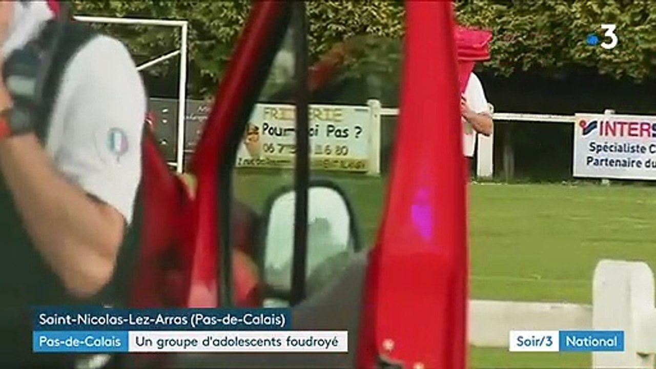 Pas-de-Calais : la foudre blesse des ados jouant au foot