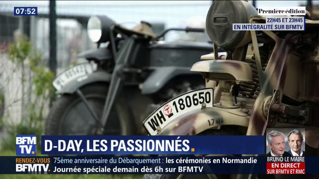 Passionnés de la Seconde Guerre mondiale, se sont réunis le temps des commémorations du Débarquement