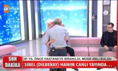 41 yıl sonra mucize gerçekleşti... Stüdyoda duygusal anlar