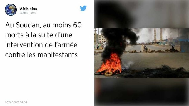 Soudan. 60 morts dans la répression de la contestation depuis trois jours