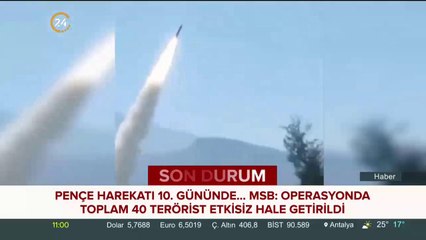 Pençe harekatı 10. gününde