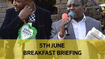 Taming graft in harambees | Uhuru woos Mt Kenya traders: Your Breakfast Briefing