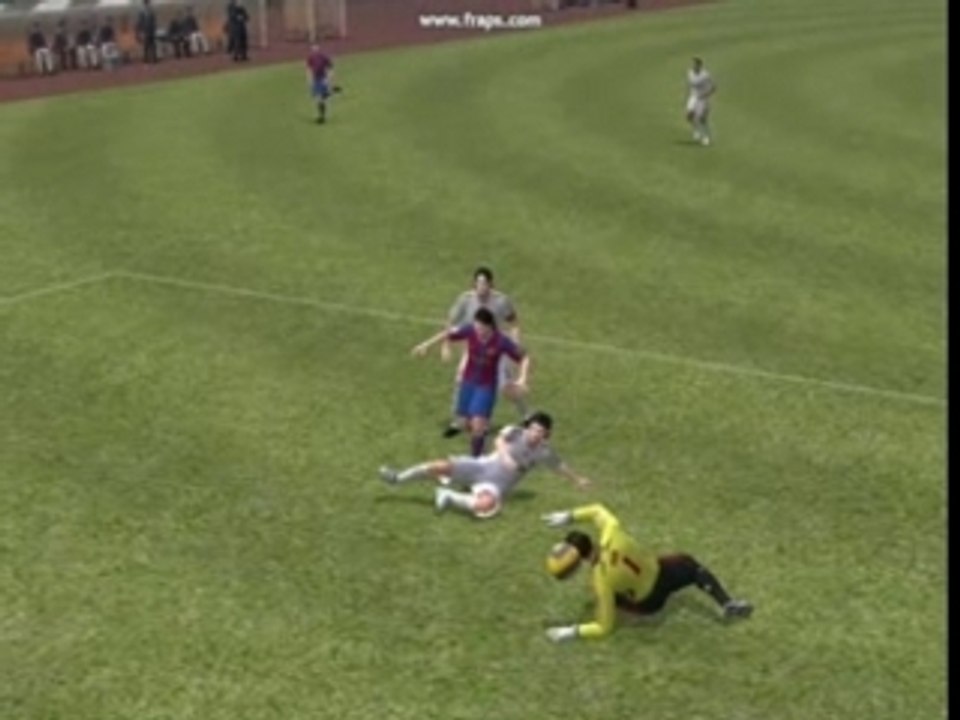 PES 2008 Messi coup du foulard