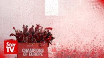That’s how Liverpool players celebrate in Champions League trophy parade