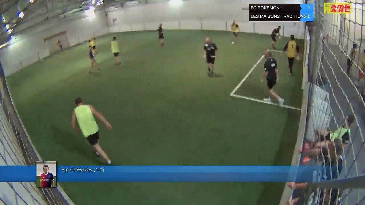 But de Wesley (1-0) - FC POKEMON  Vs LES MAISONS TRADITIONS  - 04/06/19 21:00 - LIGUE 3