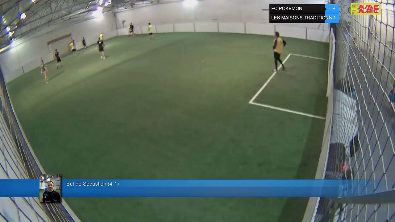 But de Sébastien  (4-1) - FC POKEMON  Vs LES MAISONS TRADITIONS  - 04/06/19 21:00 - LIGUE 3
