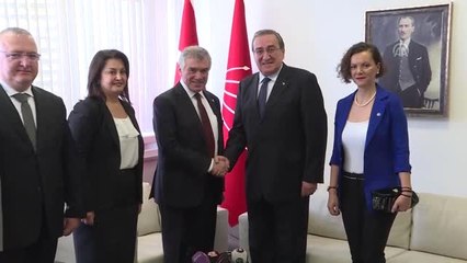 CHP'ye bayram ziyaretleri - DSP ve Vatan Partisi