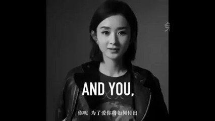 Triệu Lệ Dĩnh nói tiếng Anh như tiếng Hoa