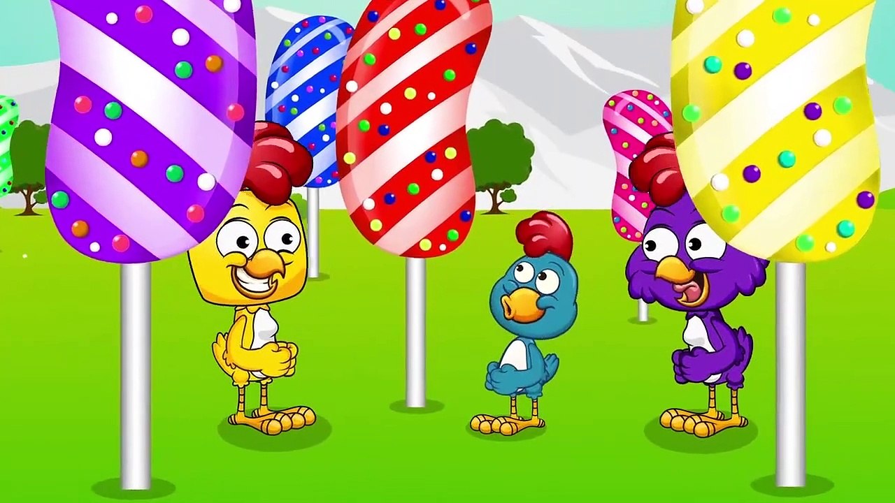 Gallina Pintadita aventuras de dinosaurio comiendo helado
