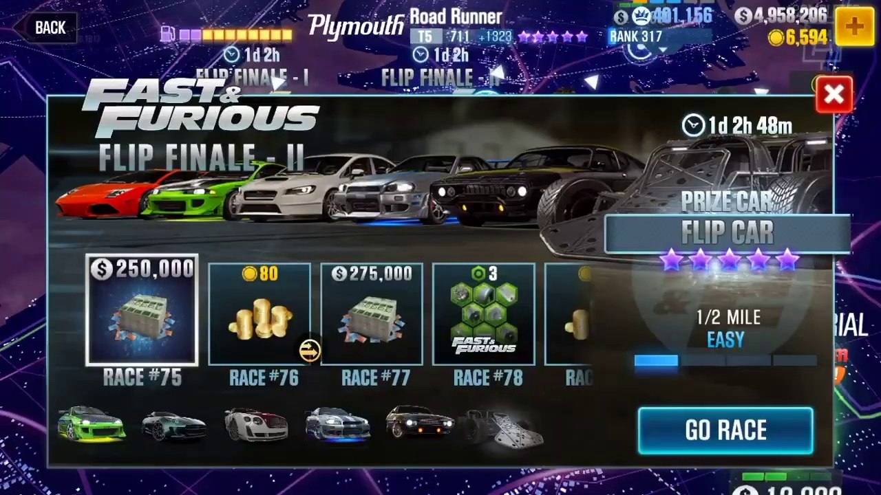 CSR Racing 2 | Events | Flip Finale II | Part 4 | Shaw's Flip Car