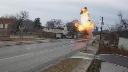 Une maison explose à cause d'une fuite de gaz