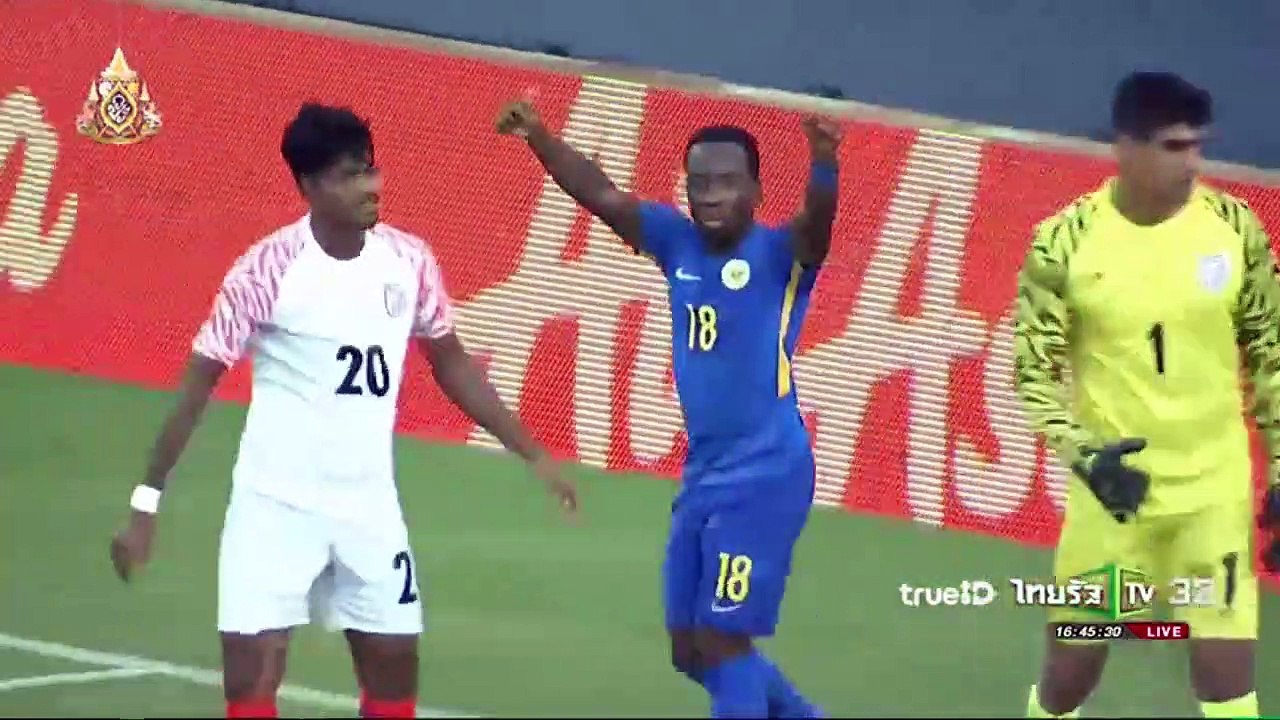 คูราเซา vs อินเดีย (ครึ่งหลัง) King's Cup 2019 | Curaçao vs India (Second-half)