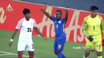 คูราเซา vs อินเดีย (ครึ่งหลัง) King's Cup 2019 | Curaçao vs India (Second-half)