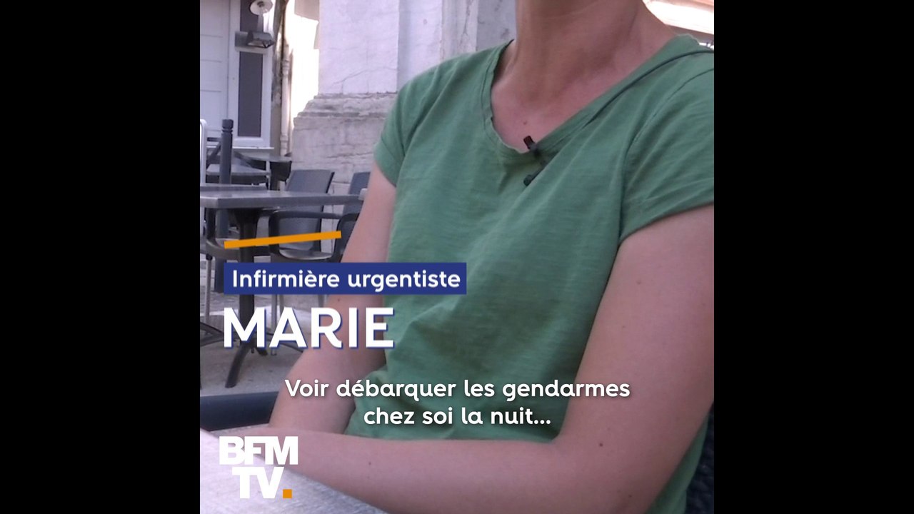 Cette urgentiste raconte comment les policiers sont venus la chercher pour travailler