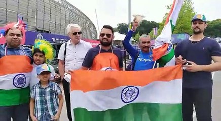 ICC World Cup 2019, India vs South Africa, Peoples supporting India by the Slogan, चक दे इंडिया