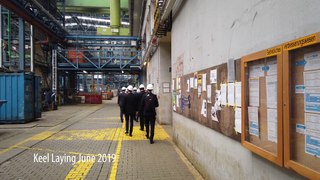 Saga Cruises Spirit of Adventure Keel Laying