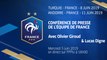 Équipe de France, la conférence de presse de Giroud et Digne en direct (16h)