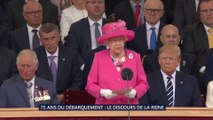D-Day: la Reine Elizabeth II remercie les soldats du Débarquement dans son discours de clôture