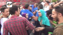 رجال يتحرشون بالنساء عقب صلاة العيد في مصطفى محمود