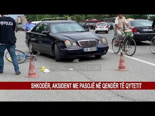 SHKODËR, AKSIDENT ME PASOJË NË QENDËR TË QYTETIT