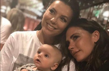 Eva Longoria prende lezioni da Victoria Beckham