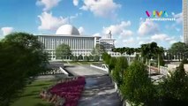 Penampakan Rencana Renovasi Besar-besaran Masjid Istiqlal