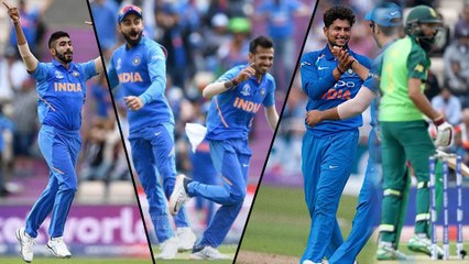 Download Video: ICC Cricket World Cup 2019 : South Africa Struggles To Bat As Indian Bowlers Excels