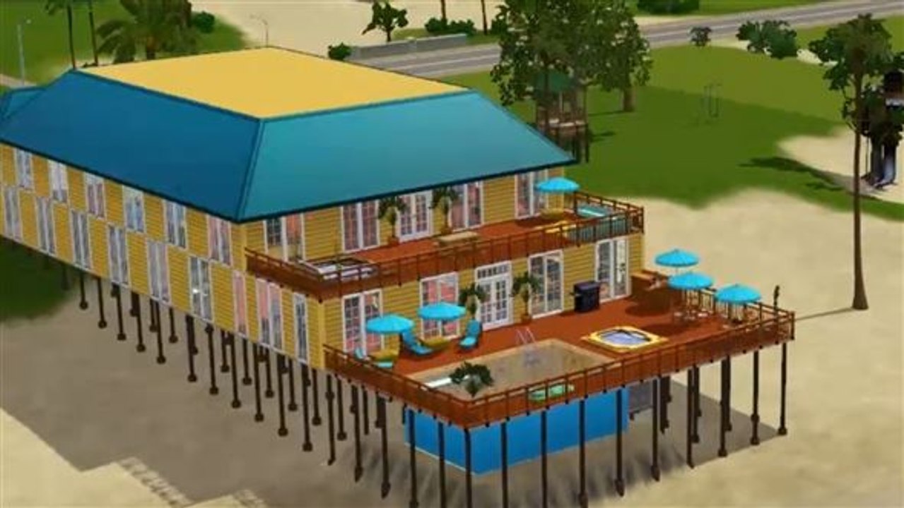 SIMS-Architekt: Hier entsteht ein cooles Beach-House