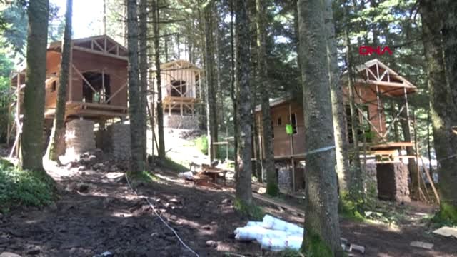 BOLU Gölcük Tabiat Parkı'na dağ köşkü ve bungalov projesi iptal - ARŞİV
