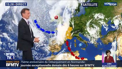 La météo pour ce jeudi 6 juin 2019