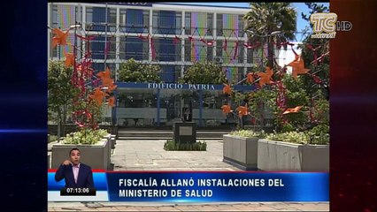 Fiscalía allanó las instalaciones del Ministerio de Salud