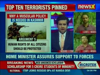 Why Muscular Policy, Zero Tolerance Needed In Jammu Kashmir? | NewsX