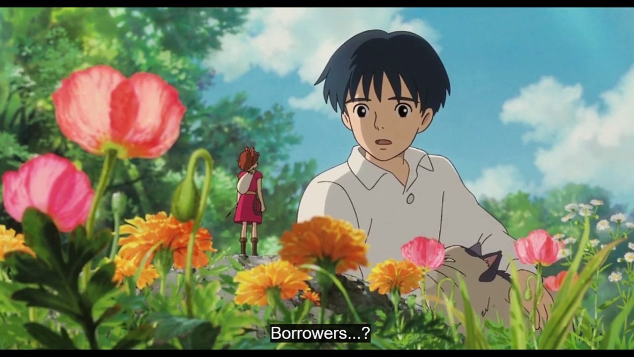 Sho lines [Karigurashi no Arriety]