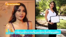 Kristal enfrentó uno de sus grandes miedos para cumplir su sueño. | Venga La Alegría