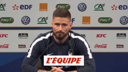 Giroud «Très content de prolonger l'aventure à Chelsea» - Foot - ANG