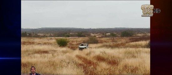 Hallan cadáver junto a un auto totalmente incinerado en Santa Elena