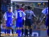 الشوط الثاني مباراة برشلونة و فيورنتينا 4-2 دوري ابطال اوروبا 2000