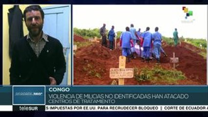 Virus del ébola rebasa barrera de los 2 mil casos en el Congo