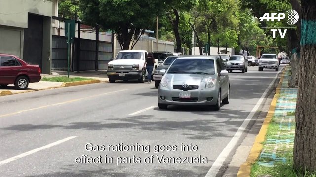 Gas rationing plan takes effect in various Venezuelan states