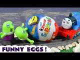 Funny Surprise Eggs Kinder Eggs with Thomas and Friends and Funny Funlings Opening to reveal Surprise Toys when Rescue Full Episode