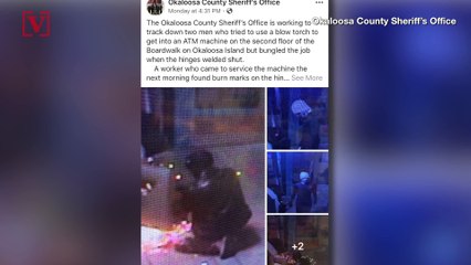 Not So Smooth Criminals! Two Wanna-Be Thieves Inadvertently Weld ATM Shut With Blowtorch!