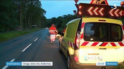 Orages : 500 foyers privés d'électricité dans les Ardennes