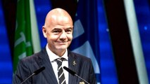 Infantino re-elected FIFA president for four-year term
