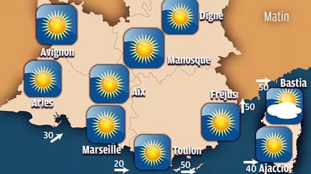 Météo en Provence : un temps bien ensoleillé