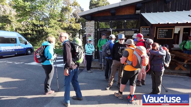 Randonnée aveugles et mal-voyants dans le Ventoux