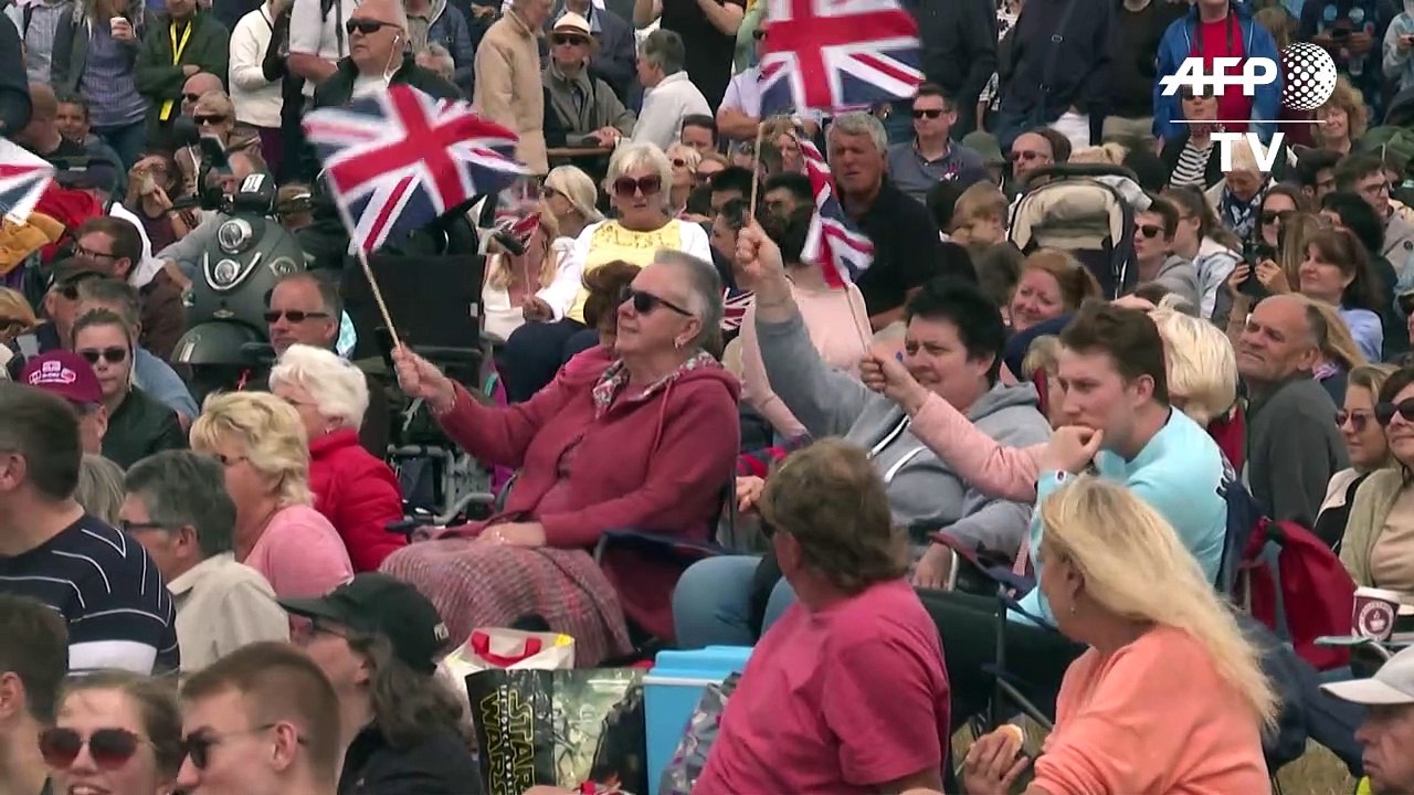 Gedenkfeier zum 75. Jahrestag der Landung der Alliierten