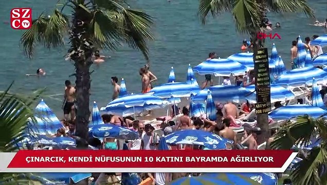 Çınarcık, bayramda nüfusunun 10 katını ağırlıyor