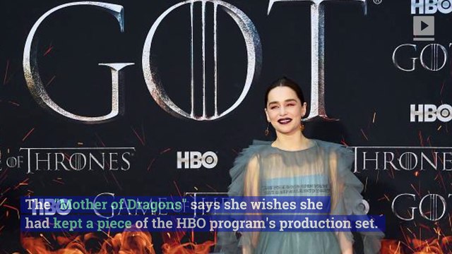 Emilia Clarke Reveals One Regret About Final 'Game of Thrones' Season